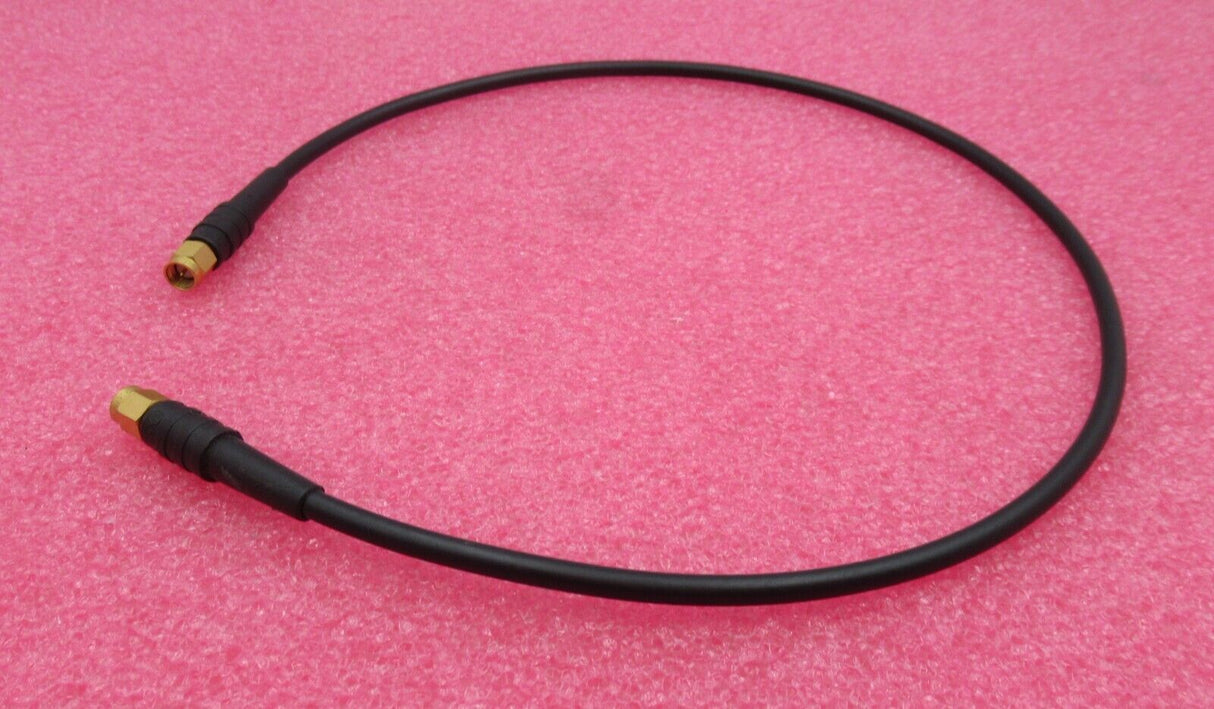 SMA Plug Male Straight To SMA Plug Male Straight 0.6M Black Coaxial RF Cable