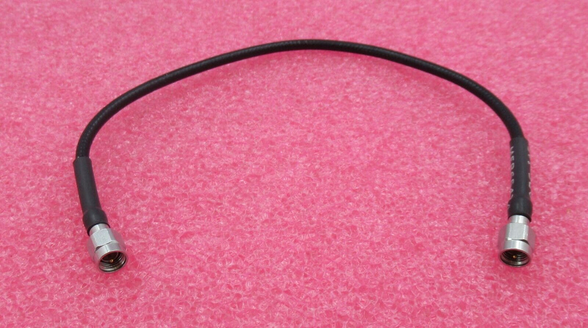 SMA Plug Male Straight To SMA Plug Male Straight 260mm Black Coaxial RF Cable