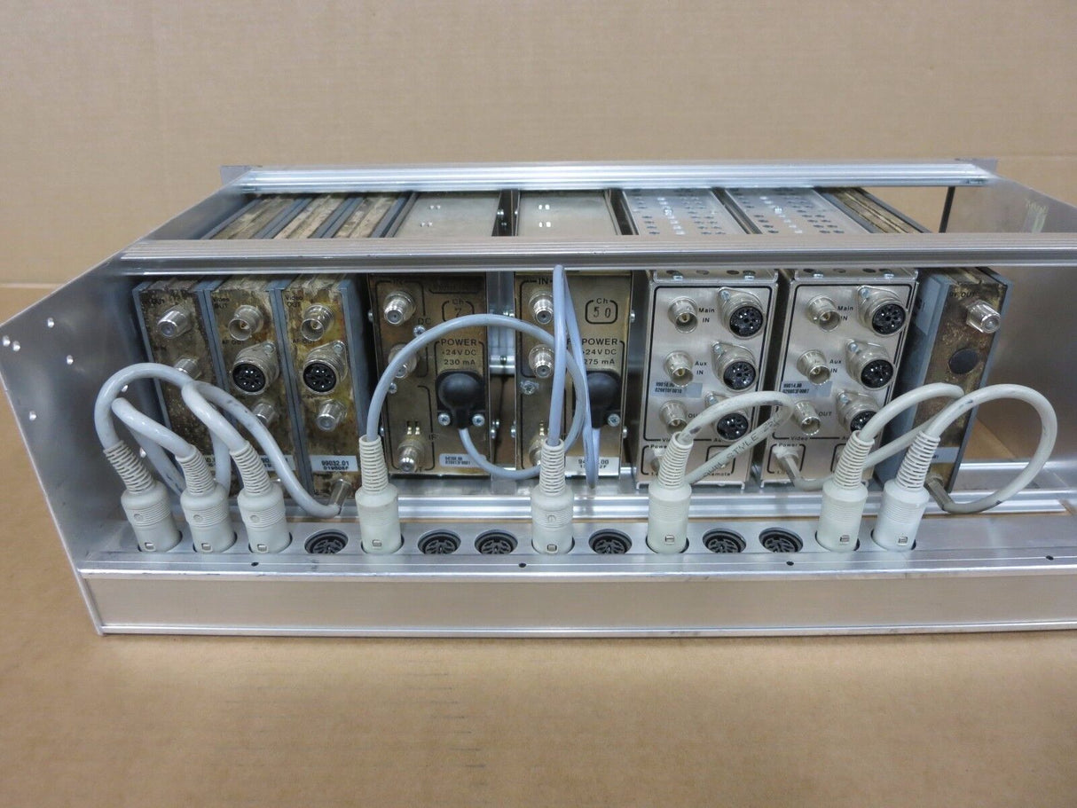 Arcodan 8 x Modules & Chassis For Mount In 19" Rack Pilot Generator Video Switch