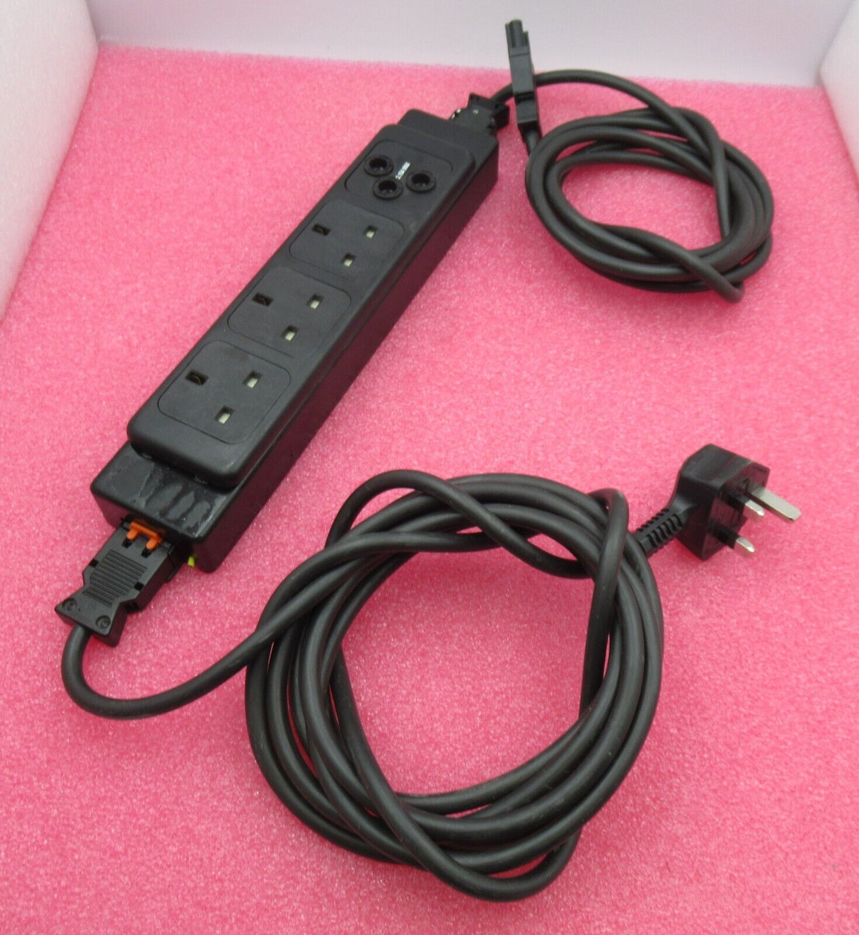 Under Desk Power Modular 3 Individually UK Sockets 3.15A Max BS 5733