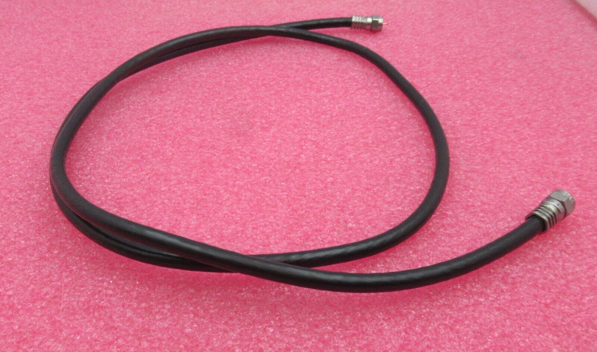 Job Lot 4 x F Connector Male To F Connector Male 1.2M Black RF Coaxial Cable