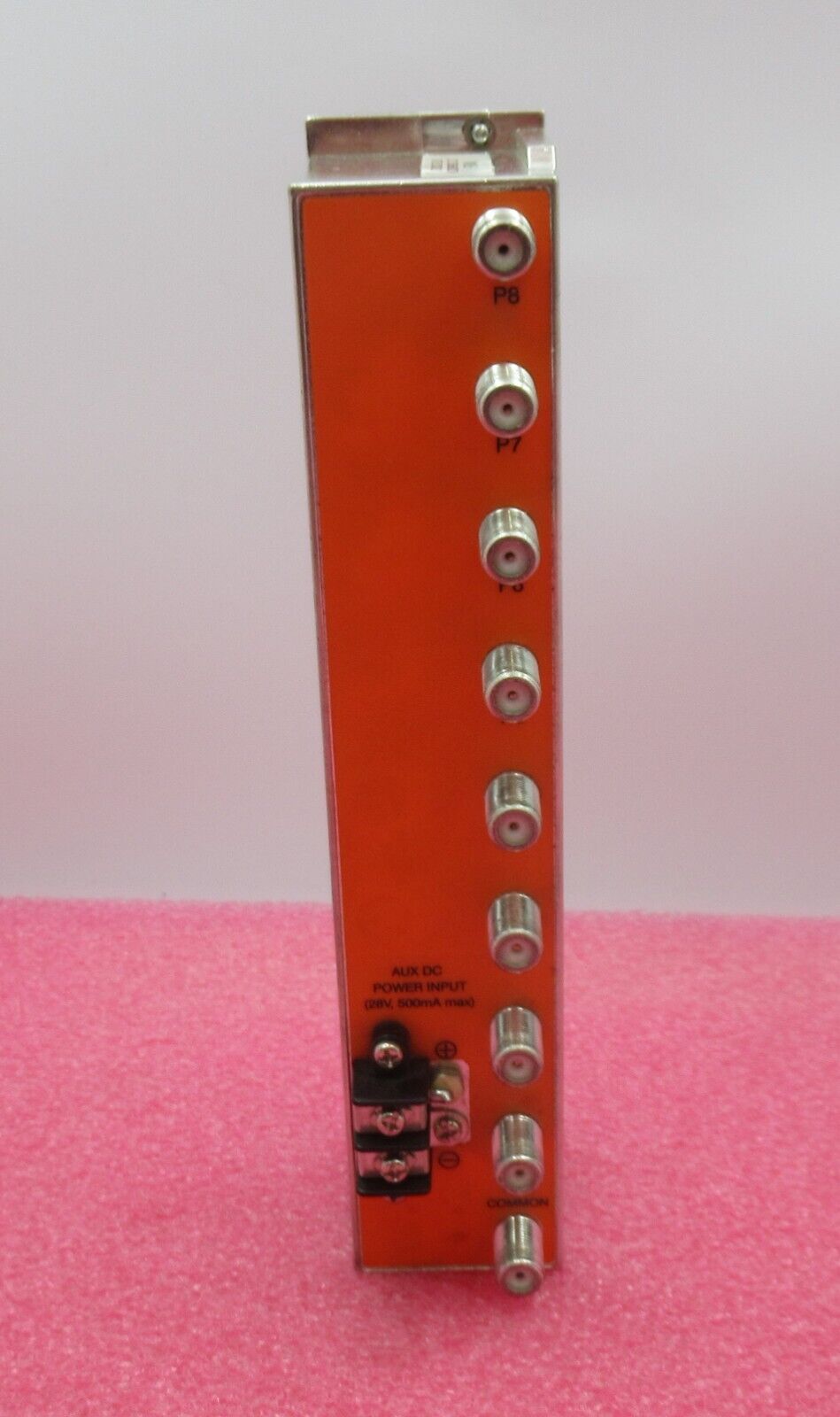 Maxnet MN8LF 8 Way L Band Splitter With Auxiliary Module