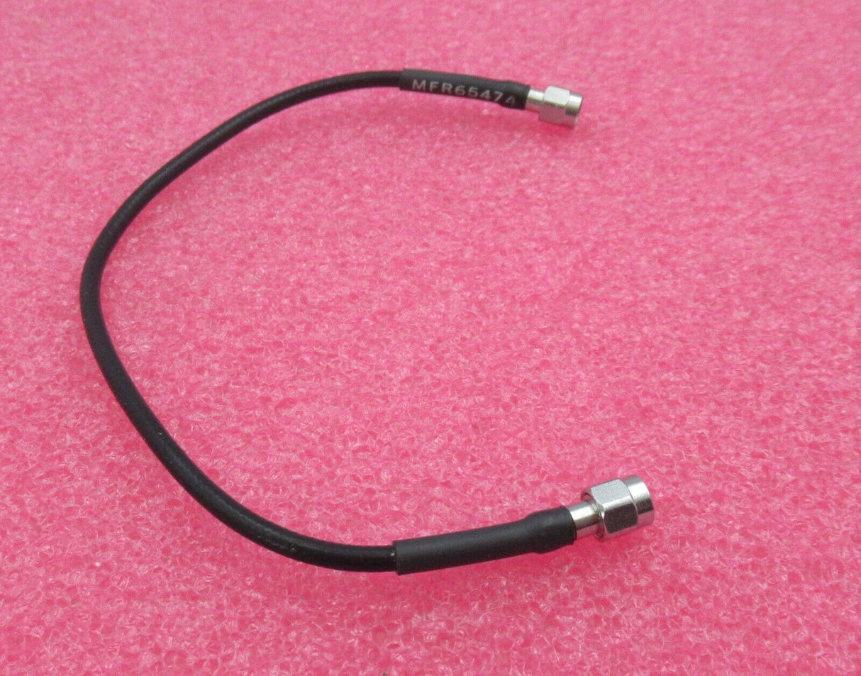 SMA Plug Male Straight To SMA Plug Male Straight 260mm Black Coaxial RF Cable
