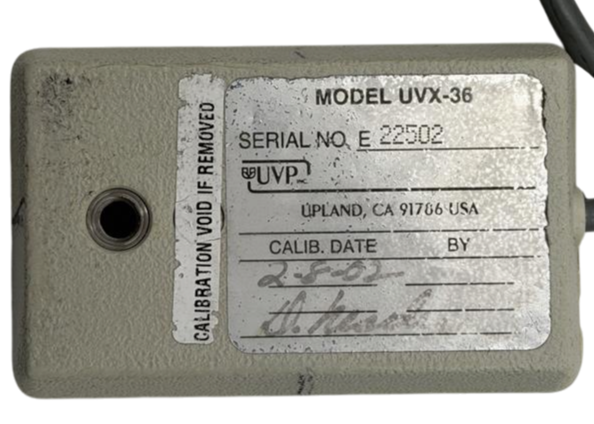 UVX UVP Digital Ultraviolet Intensity Light Radiometer + UVX 36 Sensor5