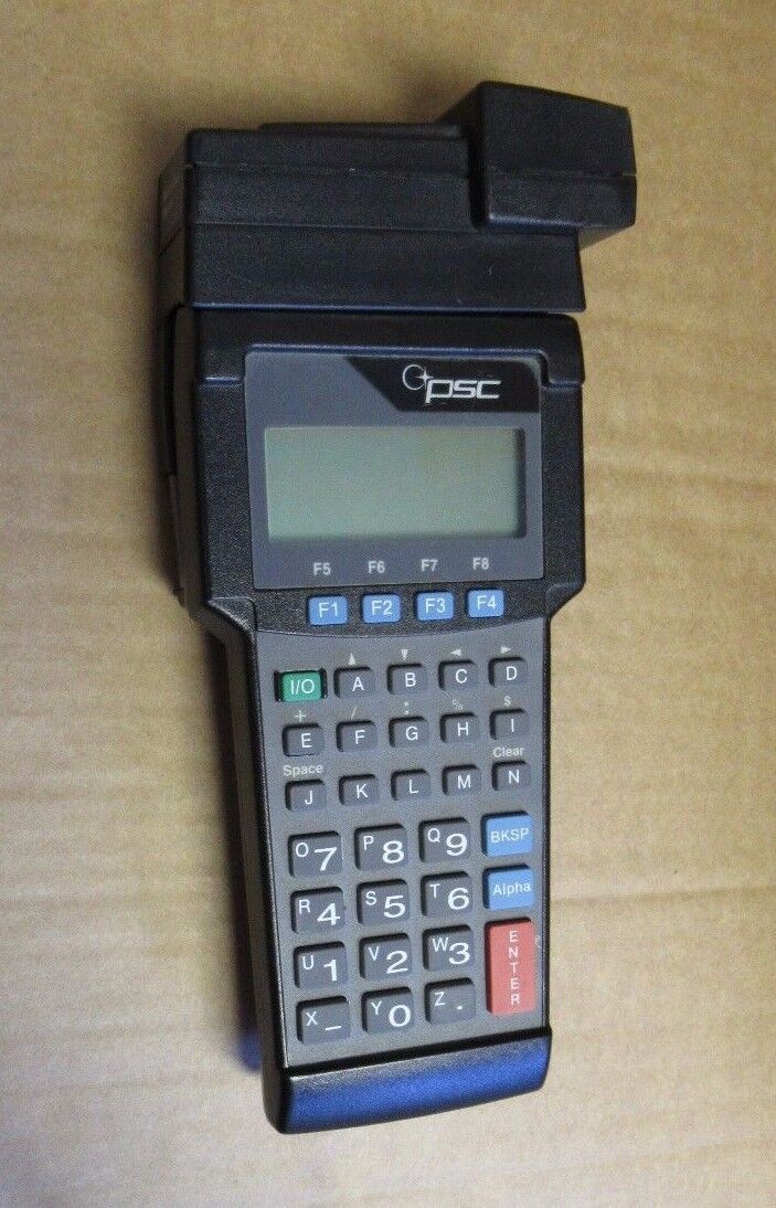 PSC PT 2000 42-000-00 Portable Data Terminal Barcode Scanner Reader