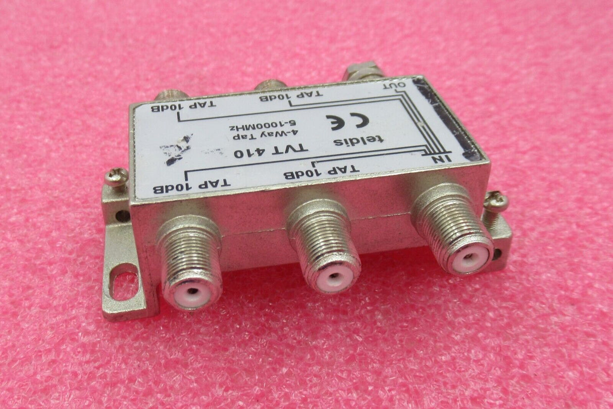 Teldis TVT410 4 Way Tap 10.5dB