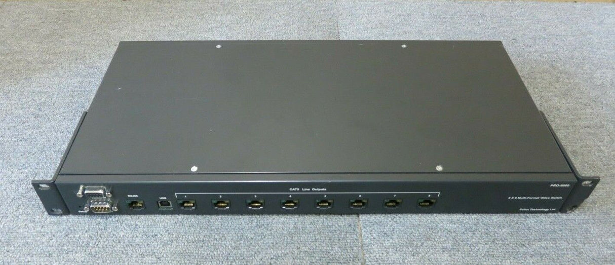 Scion Pro-9000 Multi-format Video Audio 8 x 8 Distribution System CAT5e/6