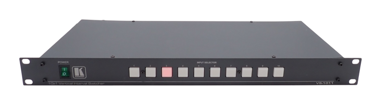 Kramer VS-1011 1U Rackmount 10x1 Vertical Interval Switcher1