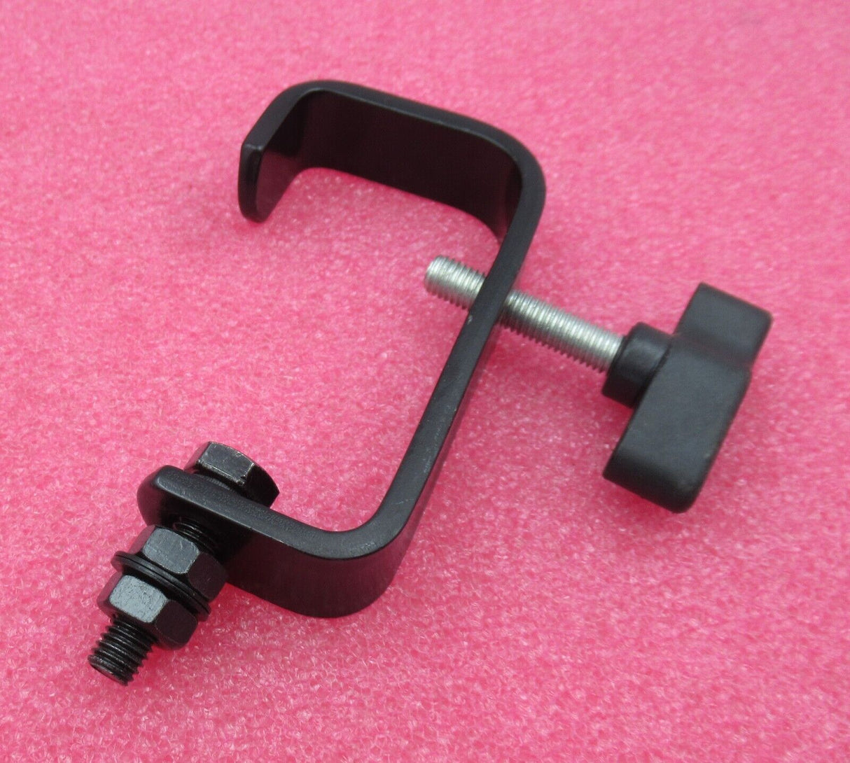 3 x Pulse PLS00553 50mm Black Truss/Lighting Bars Powder Coated Hook Clamp