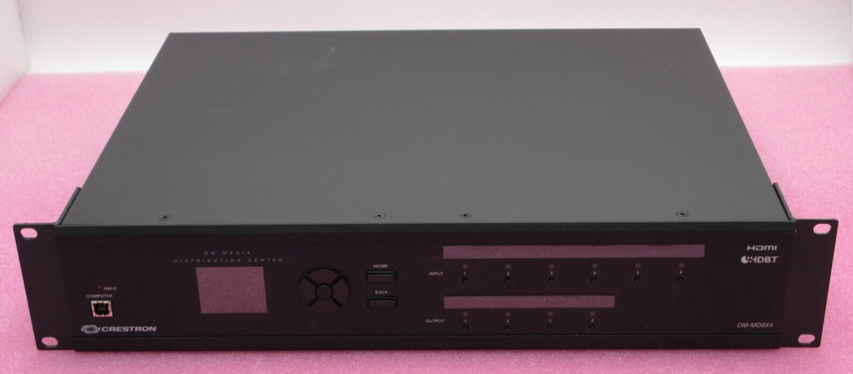 Crestron DM-MD6X4 DigitalMedia DM Media Distribution Center HD Matrix Switcher