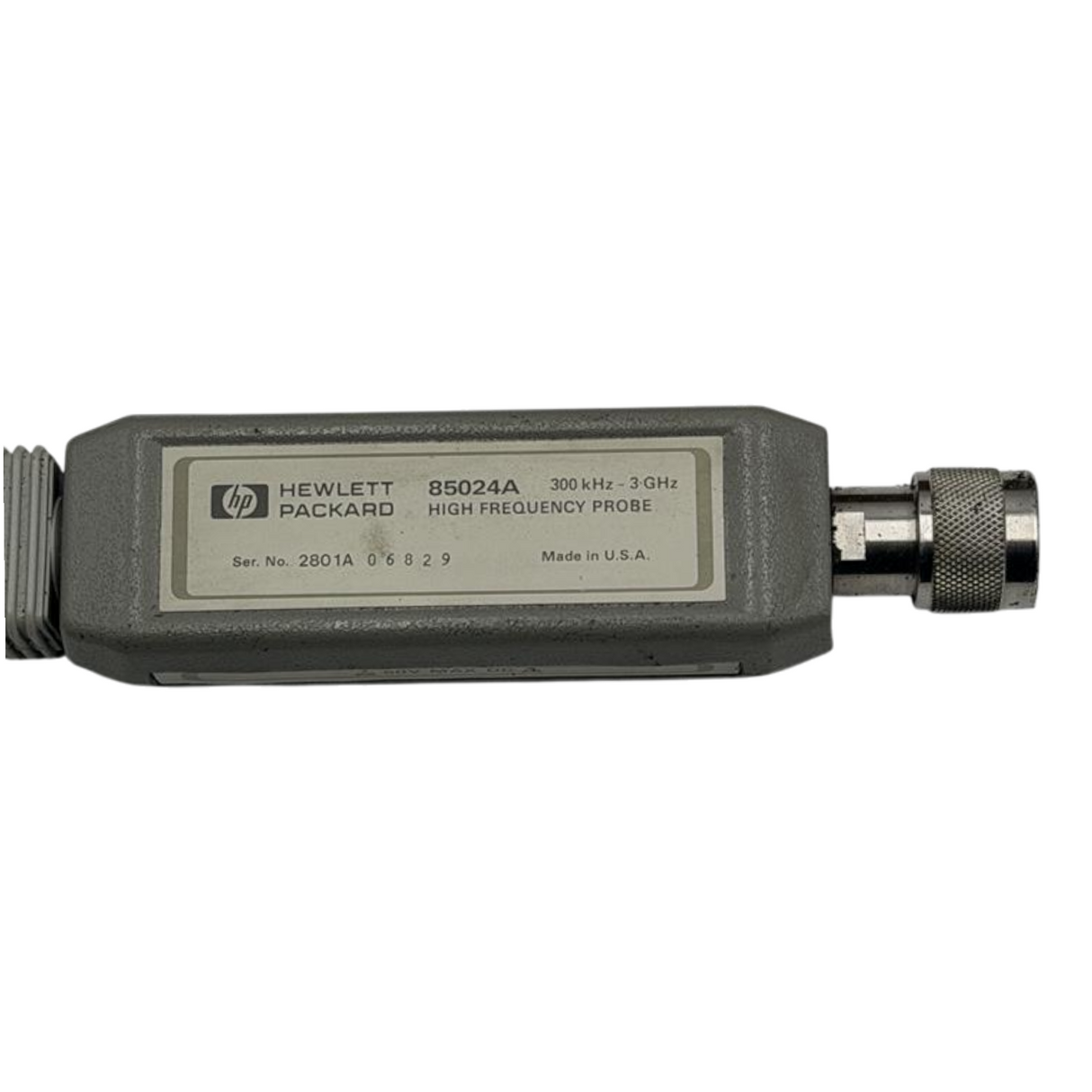 Hewlett Packard 85024A 300kHz–3GHz RF Network High Frequency Active Probe + Case2