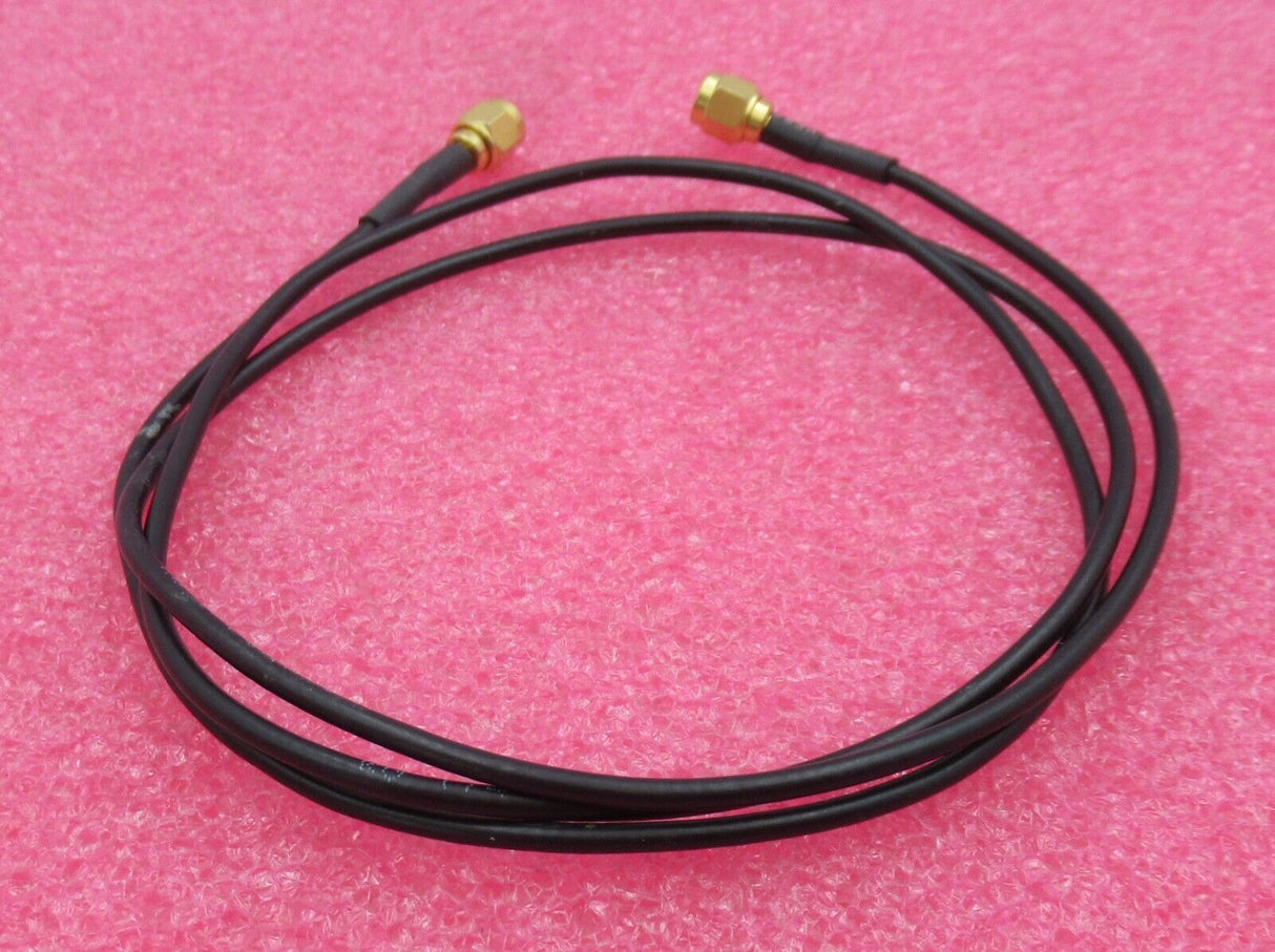 SMA Plug Male Straight To SMA Plug Male Straight 1M Black Coaxial RF Cable