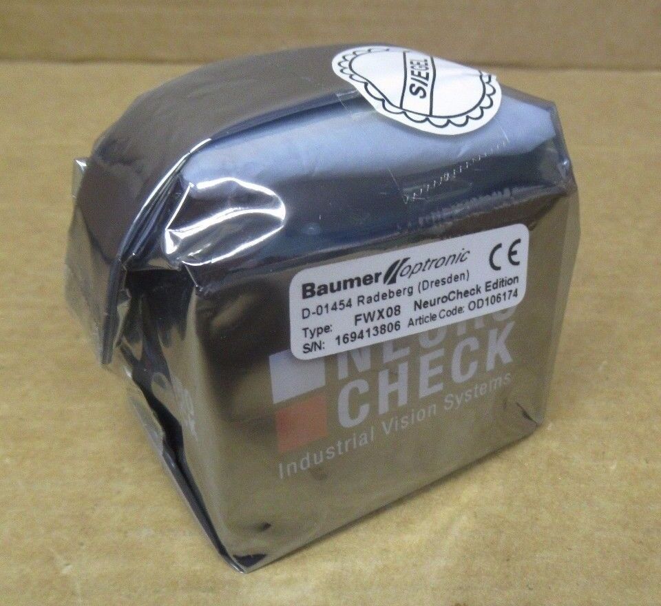 NEW Baumer Optronic FireWire Neurocheck Edition FWX08 Industrial Vision Camera