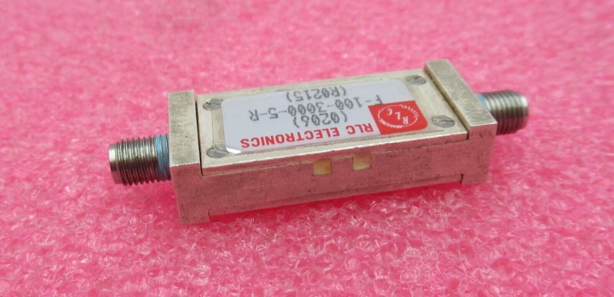 RLC Electronics F-100-3000-5-R Custom Wide Band High Pass Filter