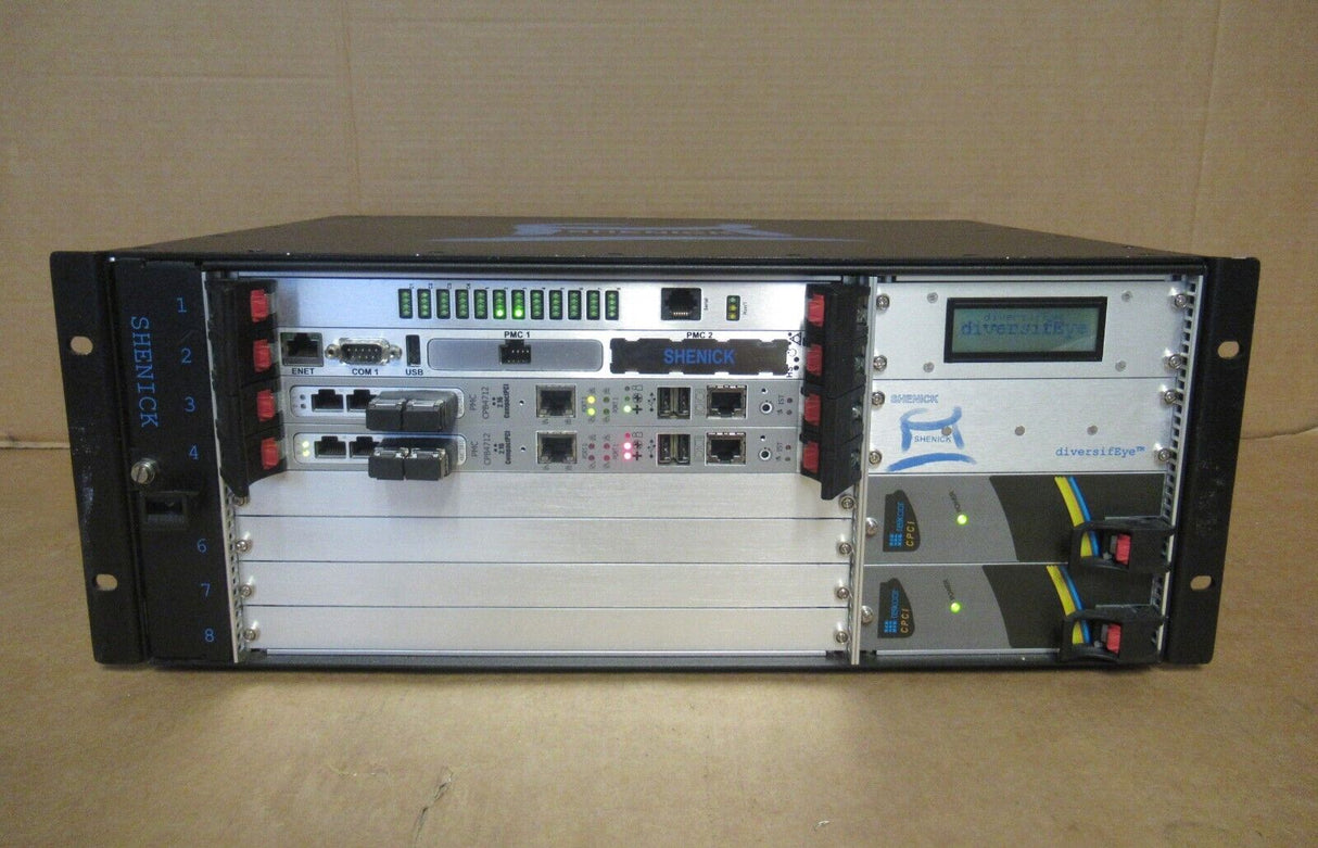 Solution de test d'analyseur de réseau PCI à 8 emplacements Shenick DiversifEye PMC CPB4712