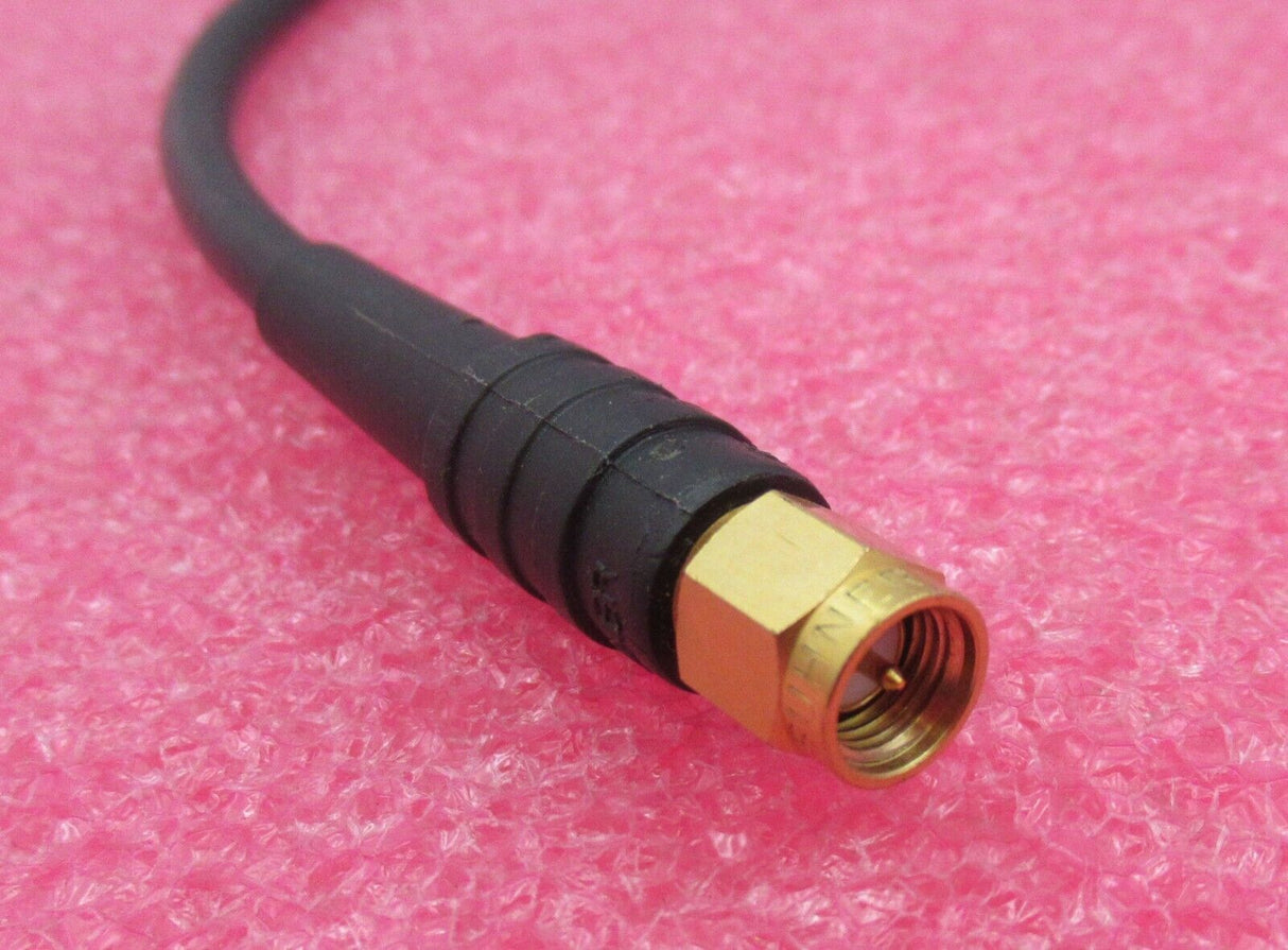 SMA Plug Male Straight To SMA Plug Male Straight 0.6M Black Coaxial RF Cable