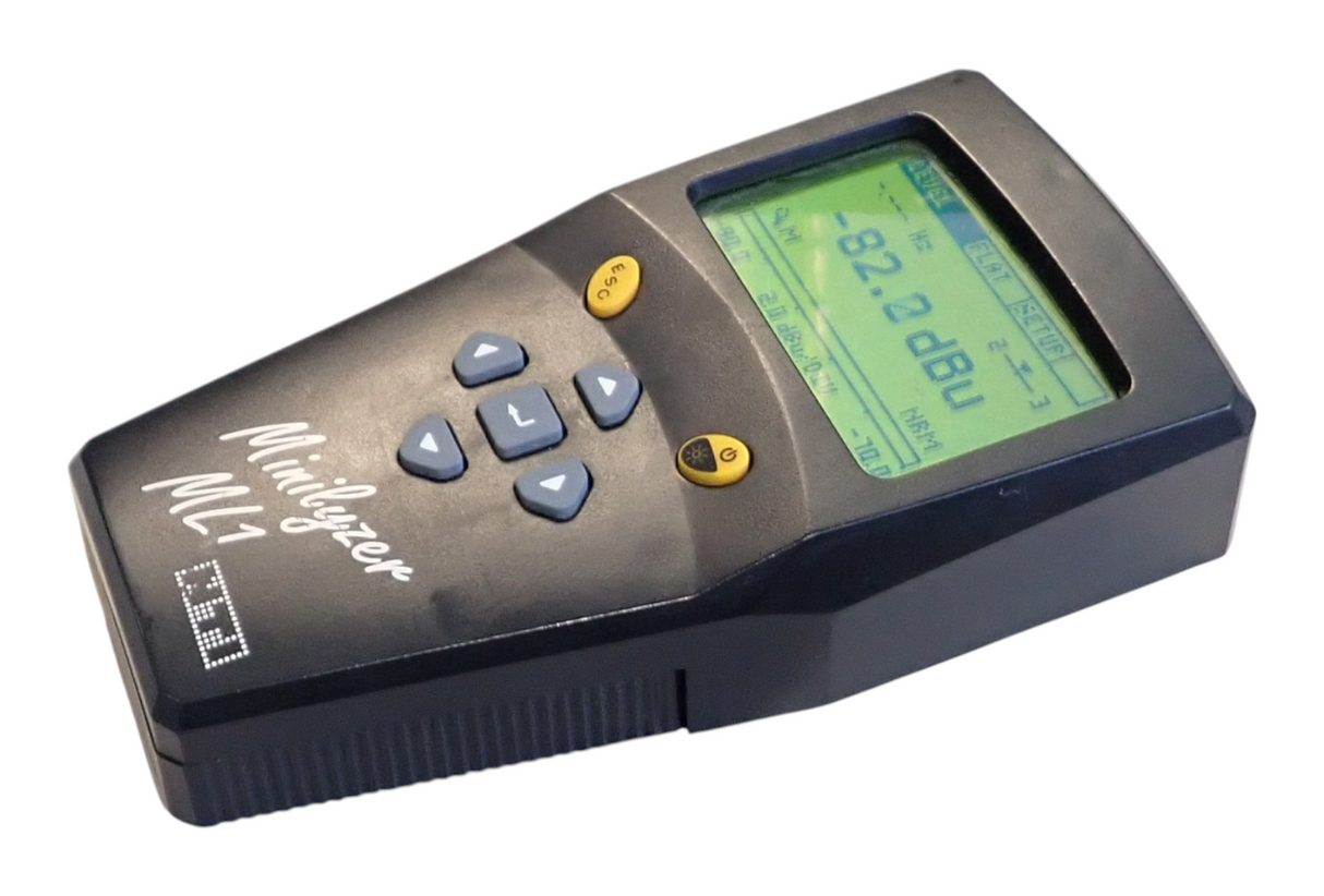 NTI Audio Neutrik ML1 Mobilizer Palm Sized Analogue Audio Analyzer5