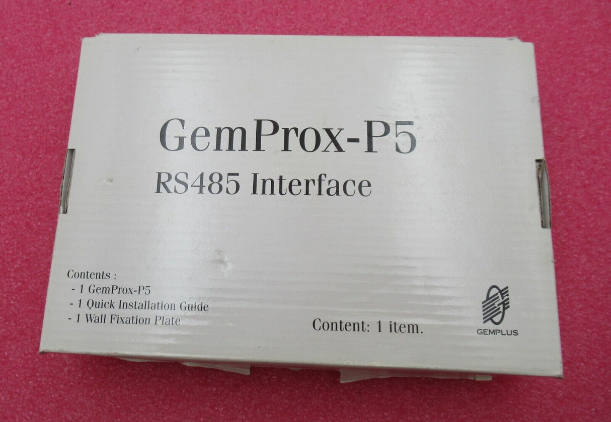 New GemPlus GemProx-P5 RS485 Contactless Smart Card Reader Interface
