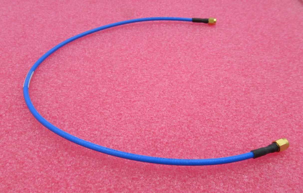 SMA Plug Male Straight To SMA Plug Male Straight 0.5M Blue Coaxial RF Cable