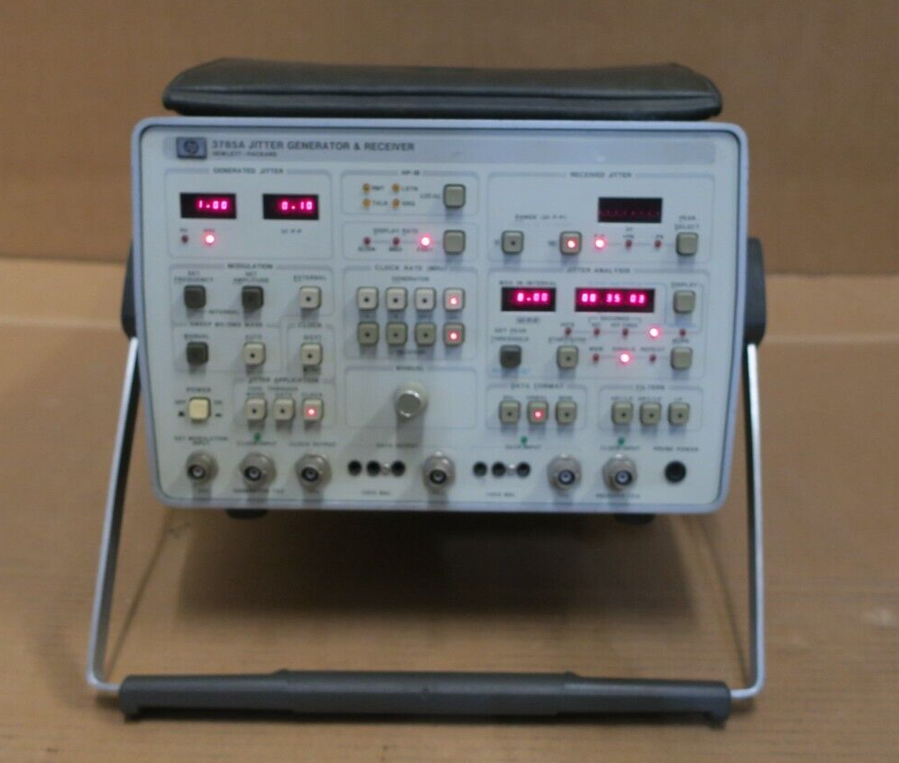 HP Agilent 3785A PCM/TDM Jitter Generator & Receiver 48Hz - 66Hz 220V