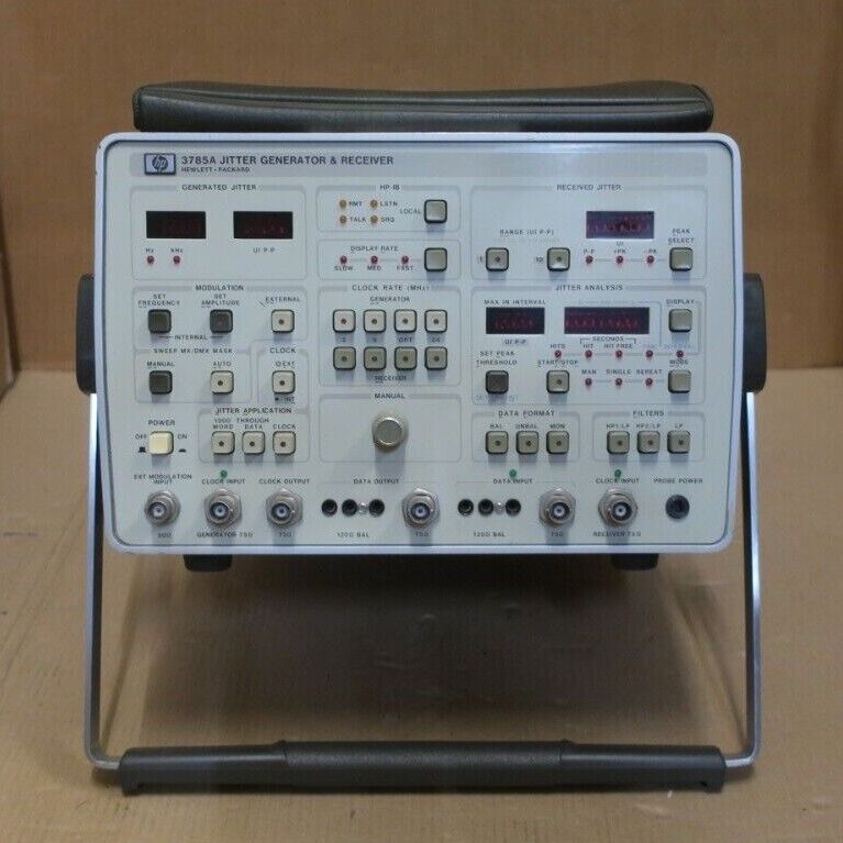 HP Agilent 3785A PCM/TDM Jitter Generator Receiver Fourth Internal Clock 001