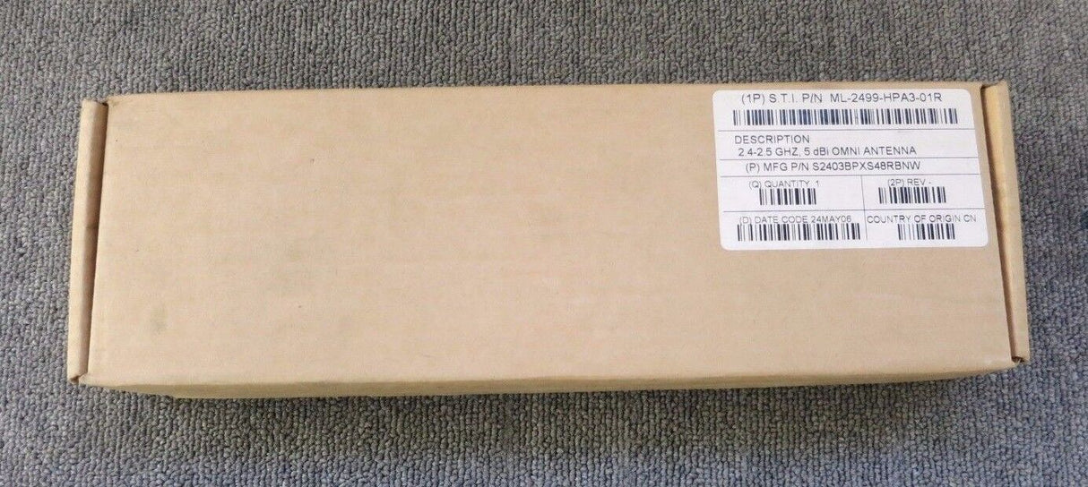 Motorola Symbol ML-2499-HPA3-01R New 2.4GHz 5dBi Wireless Omini Anntenna