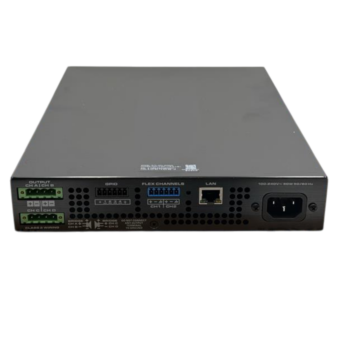 New QSC Q-SYS SPA-QF60X4-UK 4-Channel 60W Q-LAN Flex I/O Network Amplifier2