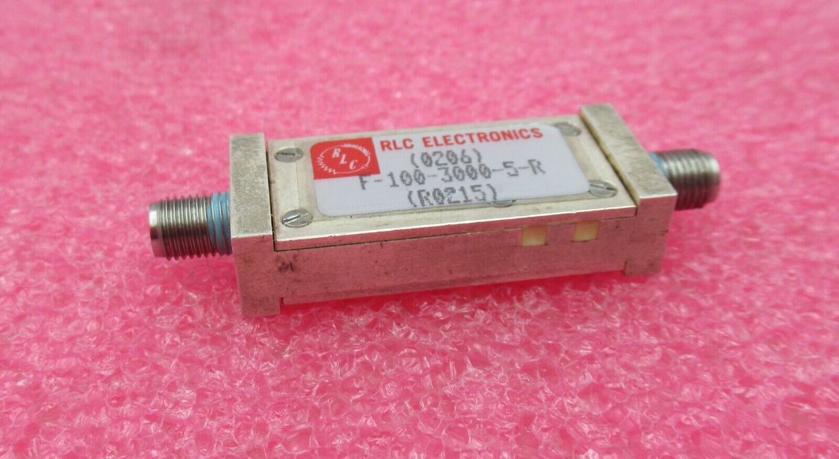 RLC Electronics F-100-3000-5-R Custom Wide Band High Pass Filter