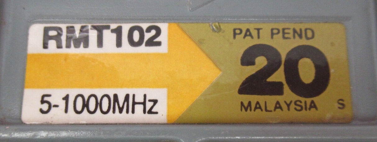Regal Hardline RMT108 8-Port & RMT102 2-Port 5-1000 MHz Multi Cable Tap
