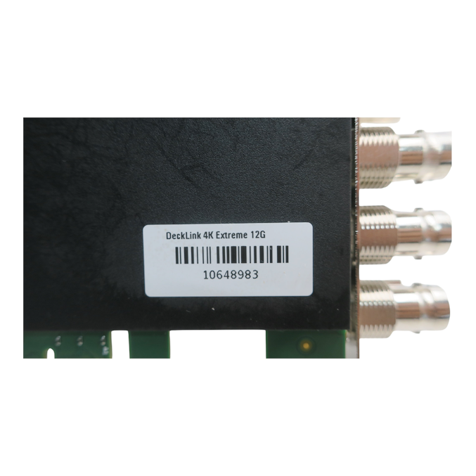 NEW Blackmagic Design DeckLink 4K Extreme 12G Quad SDI PCIe Capture Card16