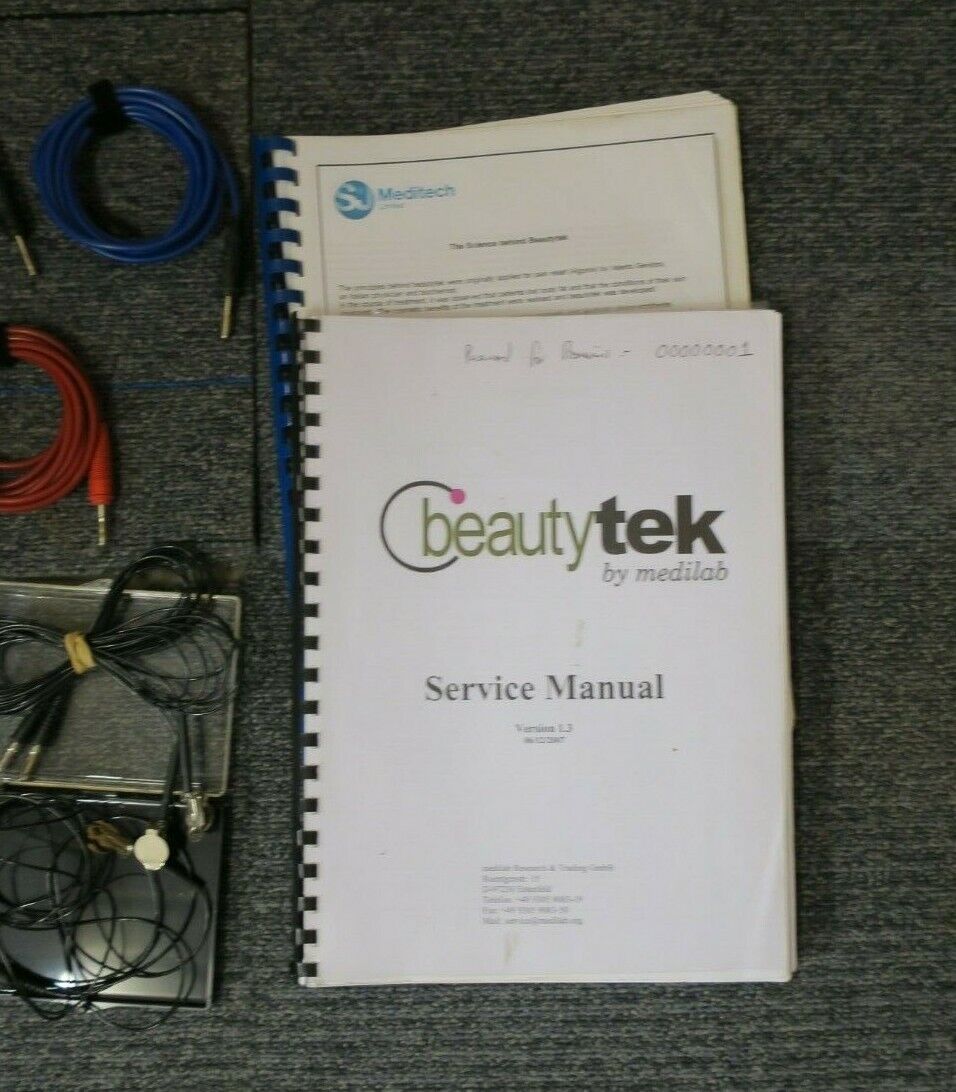 Beautytek 320 Premium Edition Beauty Therapy Cellulite Fat Treatment Machine