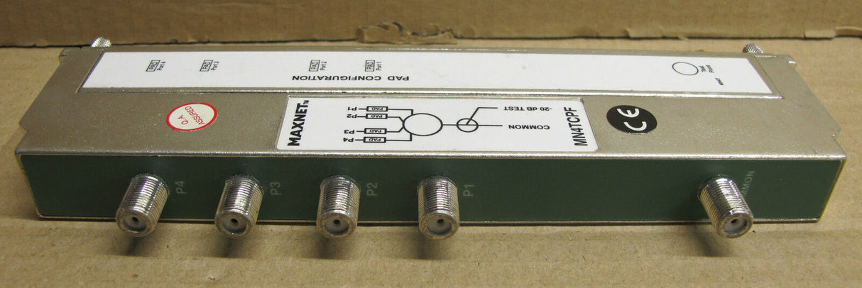Maxnet MN4TCPF -20dB TEST PORT (COMBINER) 4-Way Module