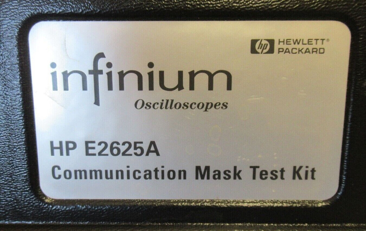 HP E2625A Infiniium Oscilloscopes Communication Mask Test Kit - Missing Parts