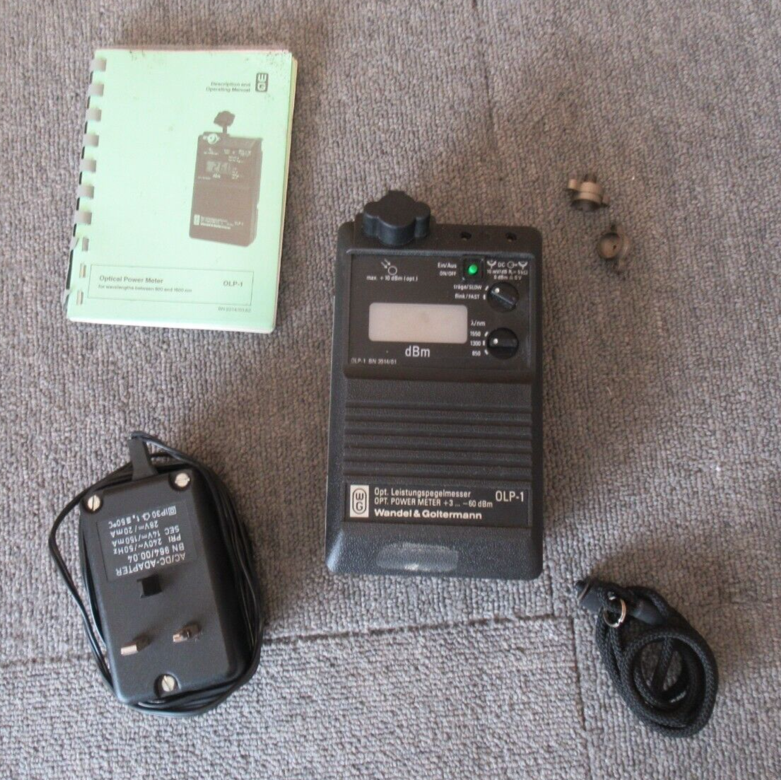 Wandel & Goltermann OLP-1 OPT Optical Power Meter Measuring Instrument BN 2014