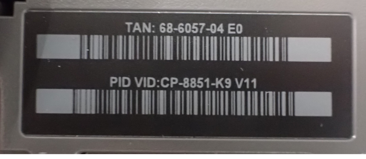 Cisco CP 8851 K9 5 Line SIP VoIP 5" Colour Screen PoE IP Office Phone6