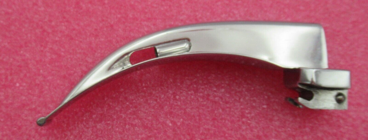 2 x Laryngoscope MacIntosh With 6 Curved Mac Fiber Optic blades Attachments