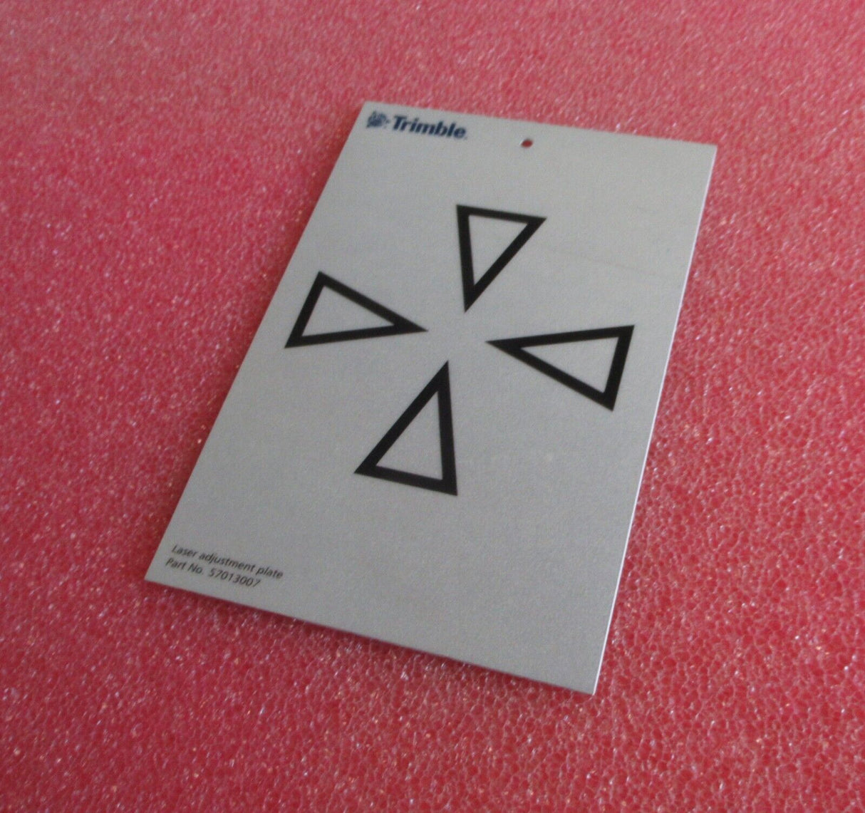 Trimble S Series SX10 SX12 Laser Adjustment Plate 57013007