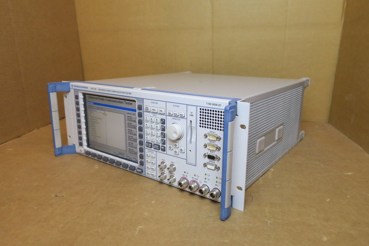 Rohde & Schwarz CMU 200 Universal Radio Communication Tester 1100.0008.02 R&S