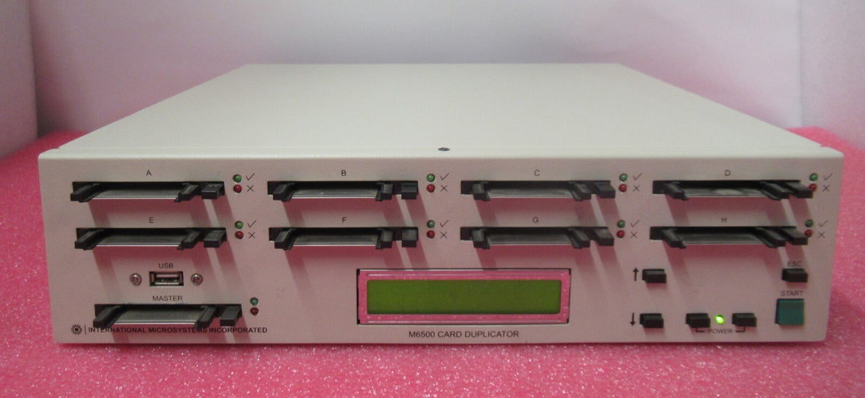 IMI M6500 Memory Card Duplicator 25MB/s 8 Slot + 1 Master Slot2