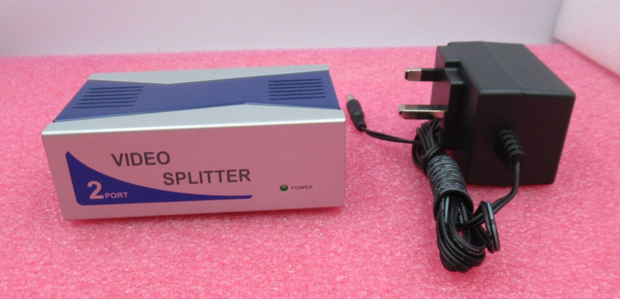 Videk 2 Port Video Splitter 350 MHz VS92A