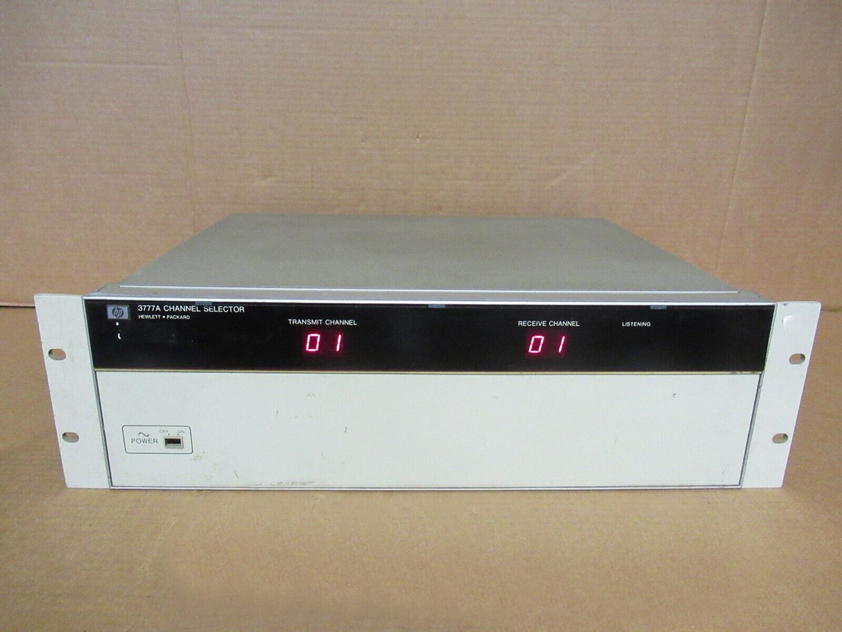 HP Hewlett Packard 3777A Channel Selector 48-66Hz 240V