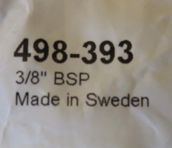 8 x PCL ACA6582 Steel Pneumatic Quick Connect Coupling Rp 3/8 Female Threaded