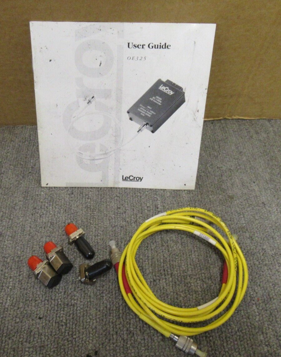 LeCroy MT03 Automatic Mask Tester O/E Converter and Adapters