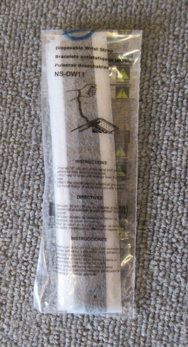Job Lot 5 x New Disposable Antistatic Wrist Strap Bracelets - P/N NS-DW11
