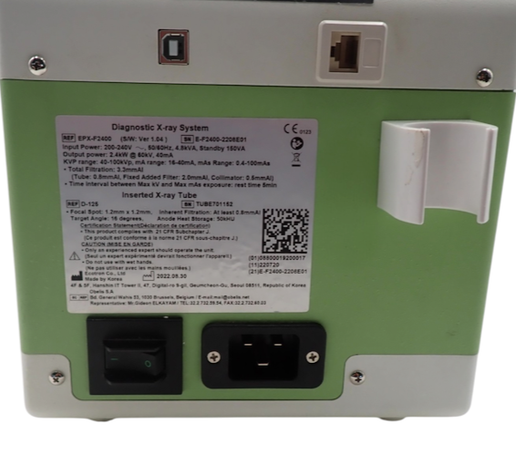 Ecotron Photon Imaging EPX F2400 System Portable X Ray Generator 2.4kW Vet4