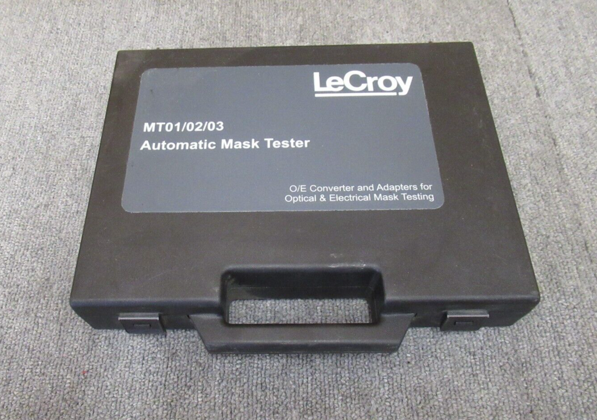 LeCroy MT03 Automatic Mask Tester O/E Converter and Adapters