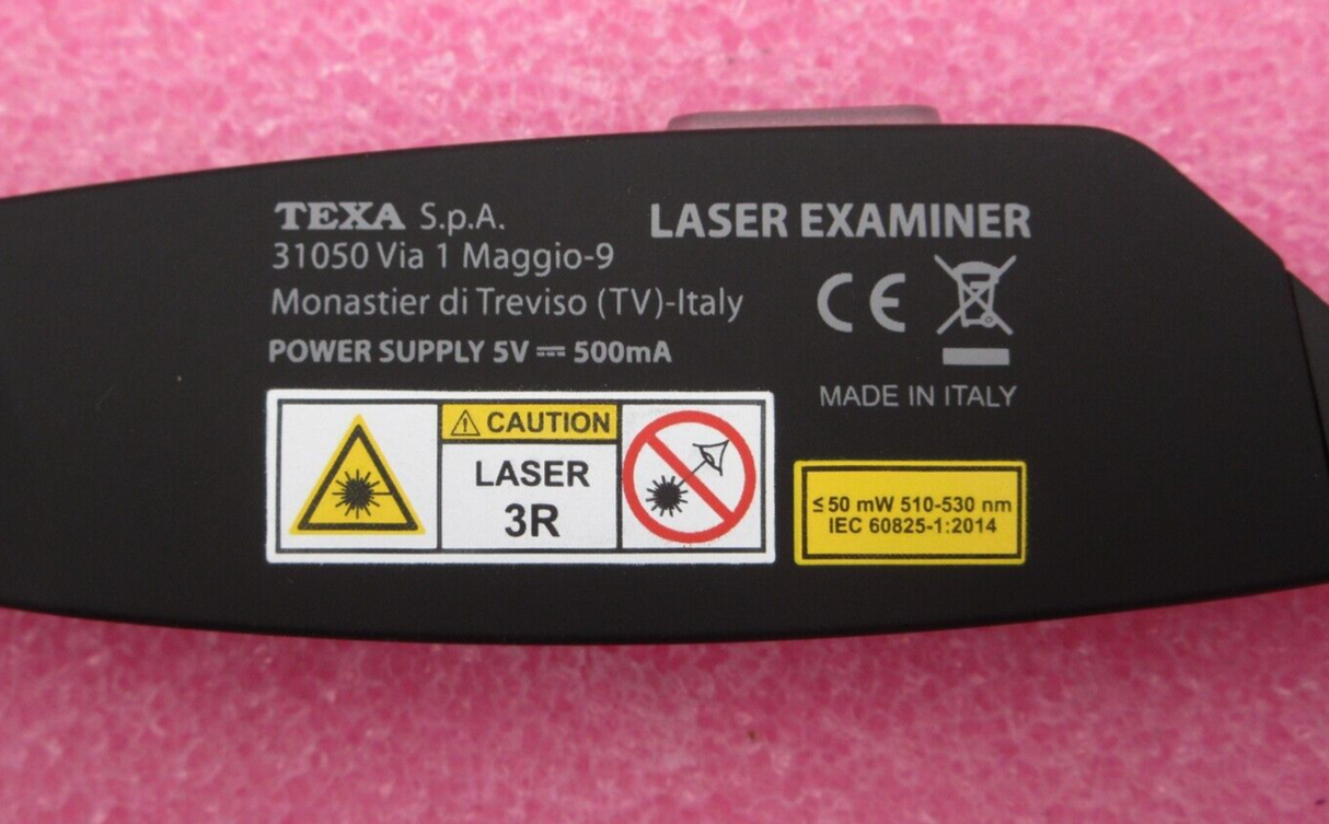 Texa Laser Examiner Brake Disk and Tyre Tread Wear Measurement G12550