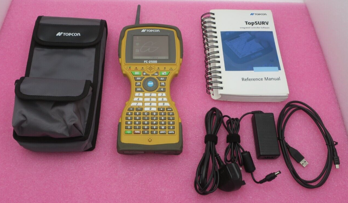 Topcon FC-2500 Robotic Field Survey Controller Data Collector RS-1 2.4 GHz Radio