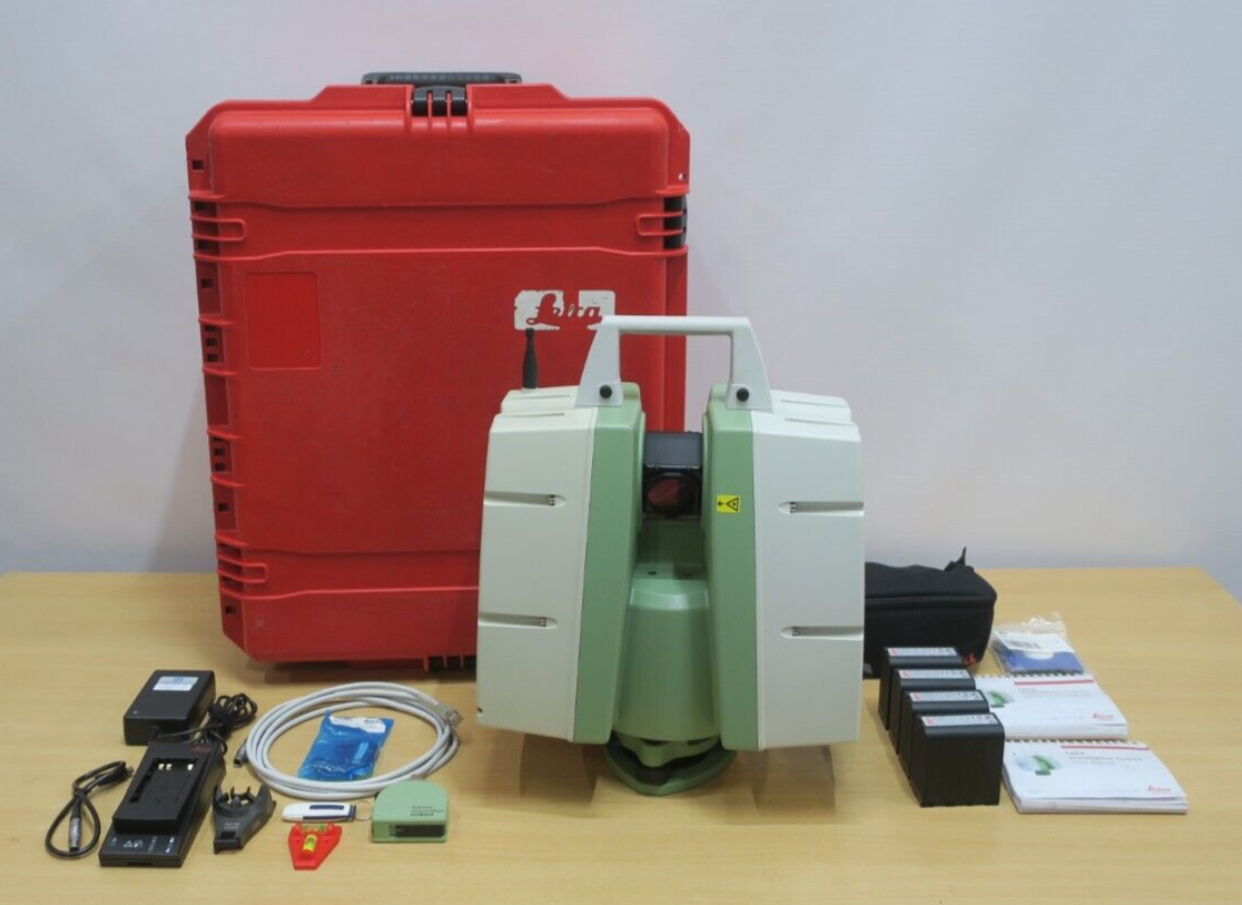 Leica Geosystems ScanStation C10 3D All-in-One Laser Scanner HDS Survey