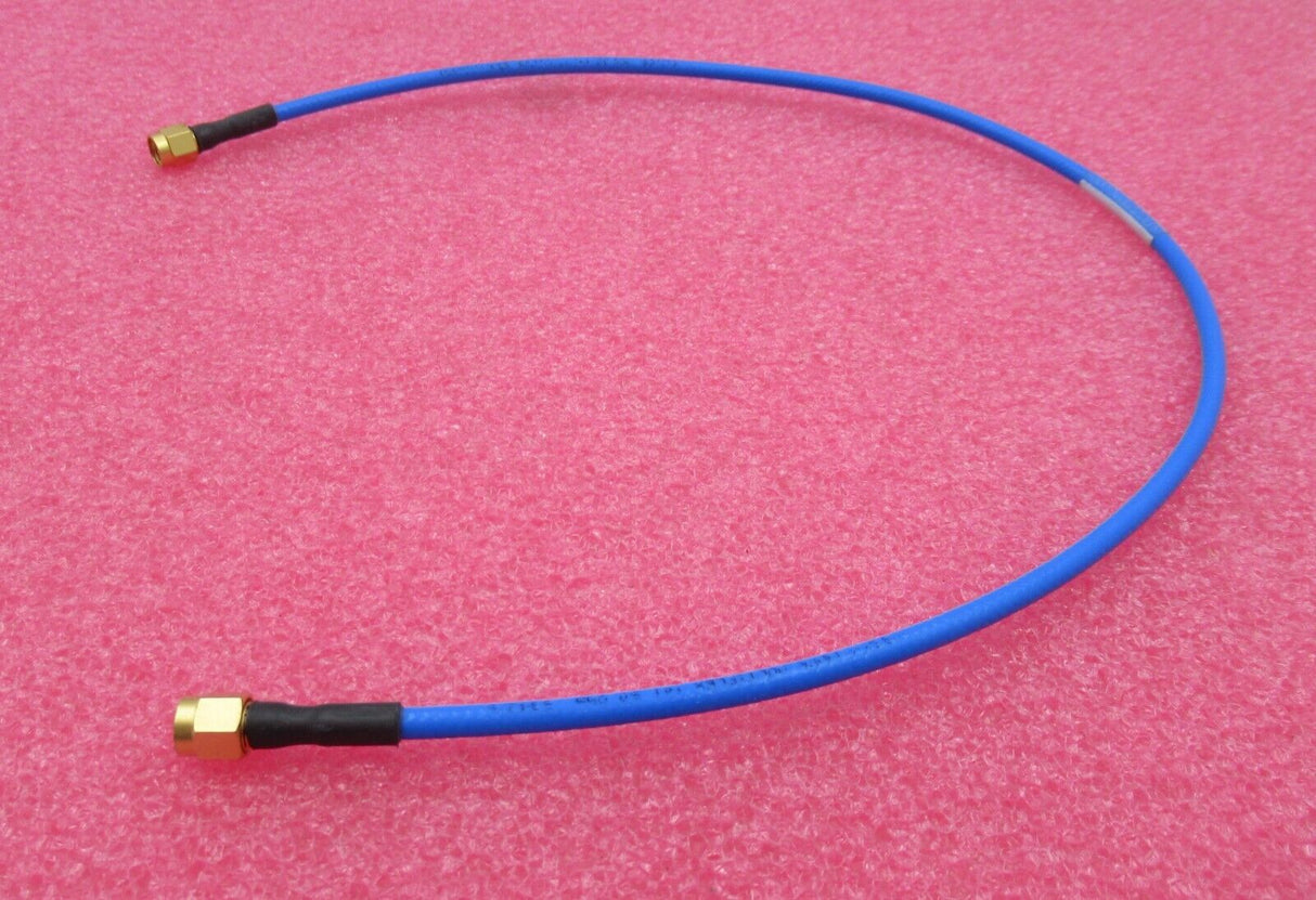SMA Plug Male Straight To SMA Plug Male Straight 0.5M Blue Coaxial RF Cable